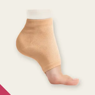 Meia Tornozeleira Anti-rachadura Calcanhar De Gel Hidratante…