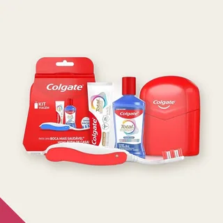 Colgate Kit de Higiene Bucal para Viagem